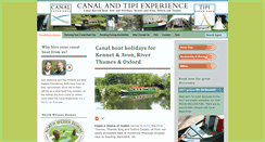 Desktop Screenshot of canalandtipiexperience.com